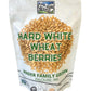 Certified Glyphosate Residue Free Hard White Wheat Berries | 1 lb Pouch | 100% Non-Irradiated | Kosher Parve | USA Grown | Field