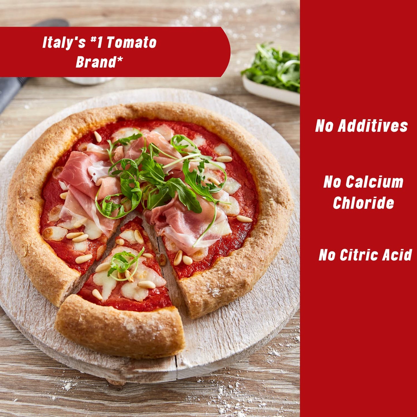 Mutti Pizza Sauce with Basil & Oregano, 14 oz. | 6 Pack | Italys #1 Brand of Tomatoes | Fresh Taste for Cooking | Canned Sauce |