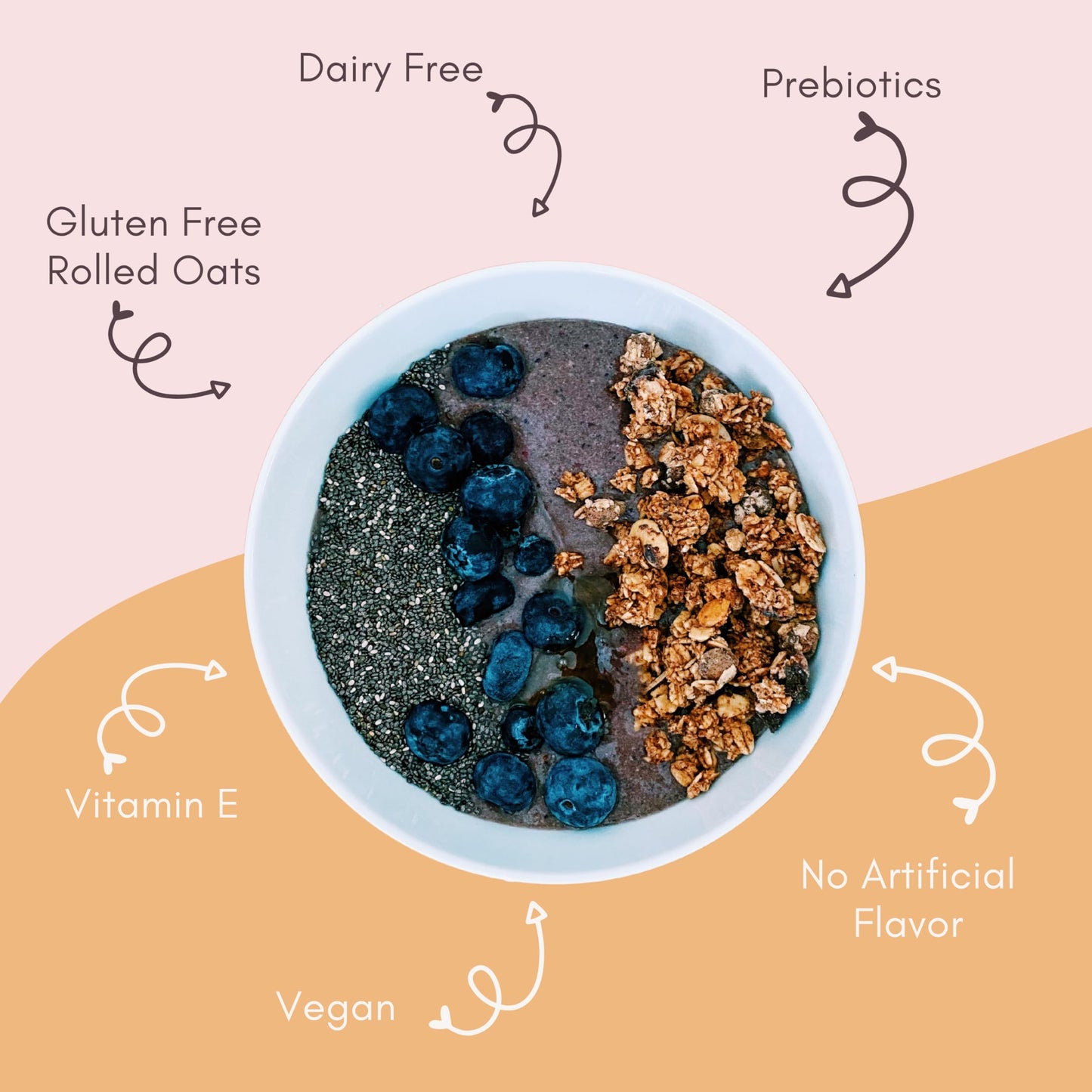 Tempo Granola Dark Chocolate Cashew Pecan Granola Clusters (6 Pack) Gluten Free Oats, High Protein, Low Sugar, Vegan, Dairy Free