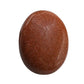 Red Goldstone Palm Stone - Hot Massage Worry Stone For Natural Body Chakra Balancing, Reiki Healing And Crystal Grid