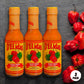 DELidas Habanero Hot Sauce, Natural Non-GMO Keto Friendly, 5 Fl Oz (Pack of 3)