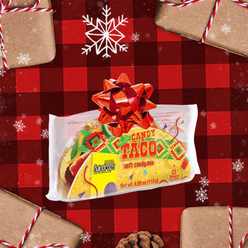 Raindrops - Gummy Candy Taco - Yummy Gummy Food Looks Just Like A Taco - Unique And Edible - Mens Stocking Stuffer Ideas - (4.0