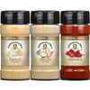 Newman's Own 3 Spice Combo; Garlic Powder, Onion Powder, Paprika, Non-GMO, Kosher certified