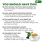FRESHDRINKUS Tulsi Green Tea Bags, 100% Natural, Vegan, 30 Tea Bags