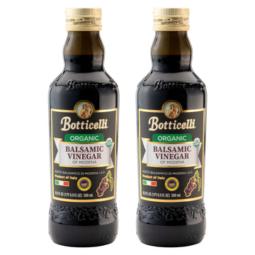 Botticelli Balsamic Vinegar | 2-Pack | 16.9 oz each (Balsamic Organic Vinegar)