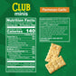 Club Minis Crackers, Lunch Snacks, Parmesan Garlic (12 Boxes)