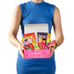 Candy Box From Around The World, Foreign Rare Unique Mystery Candy Gift Box, 40 Pcs Cool International Exotic Candy Snacks Varie