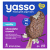 Yasso Frozen Greek Yogurt Bars Vanilla Chocolate Crunch Bars for a ridiculously creamy frozen snack Ridiculously creamy, made wi