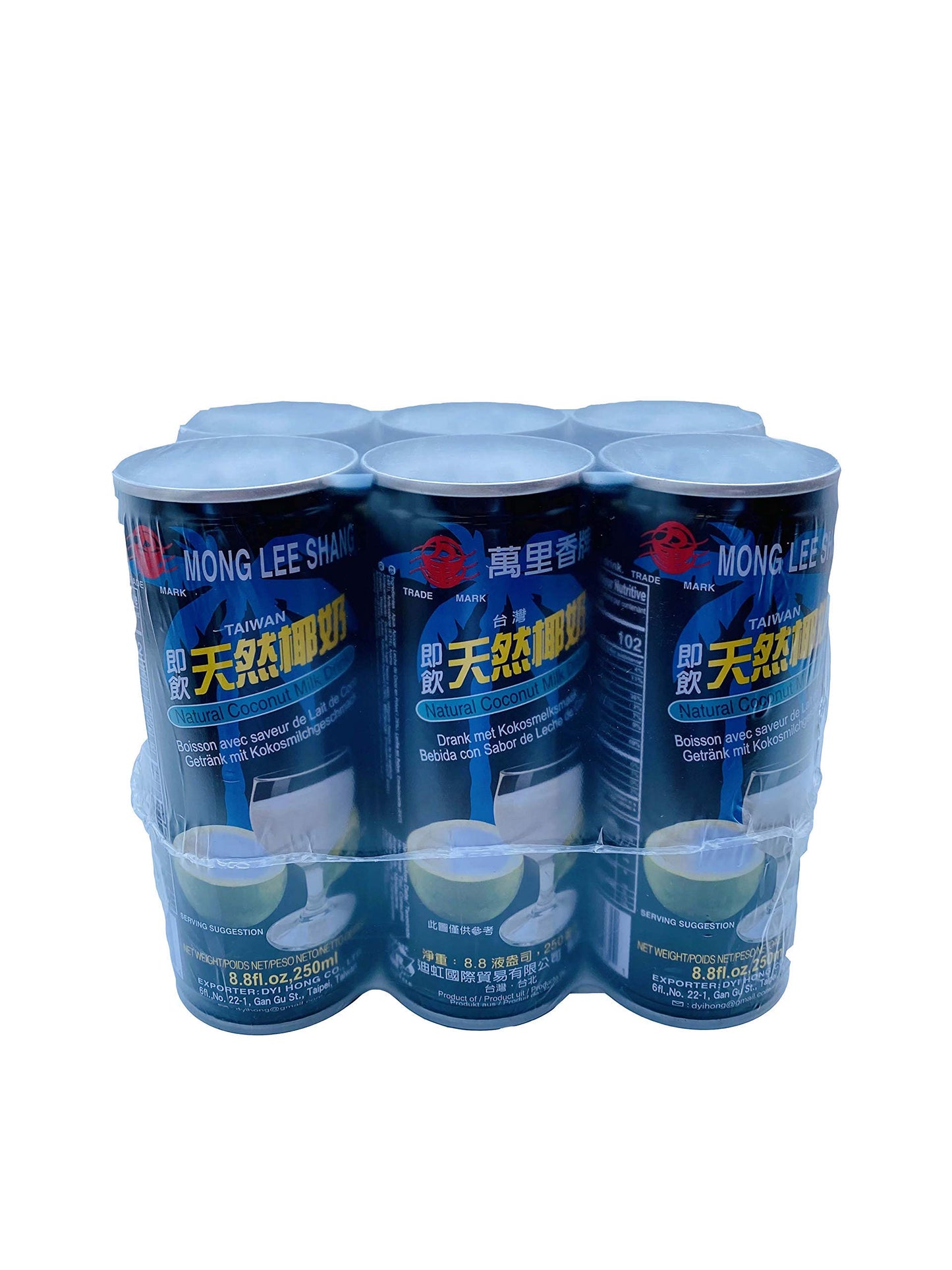 Mong Lee Shang Coconut Milk Drink, Delectable Coconut Milk ??????? - 8.8fl oz [Pack of 6]