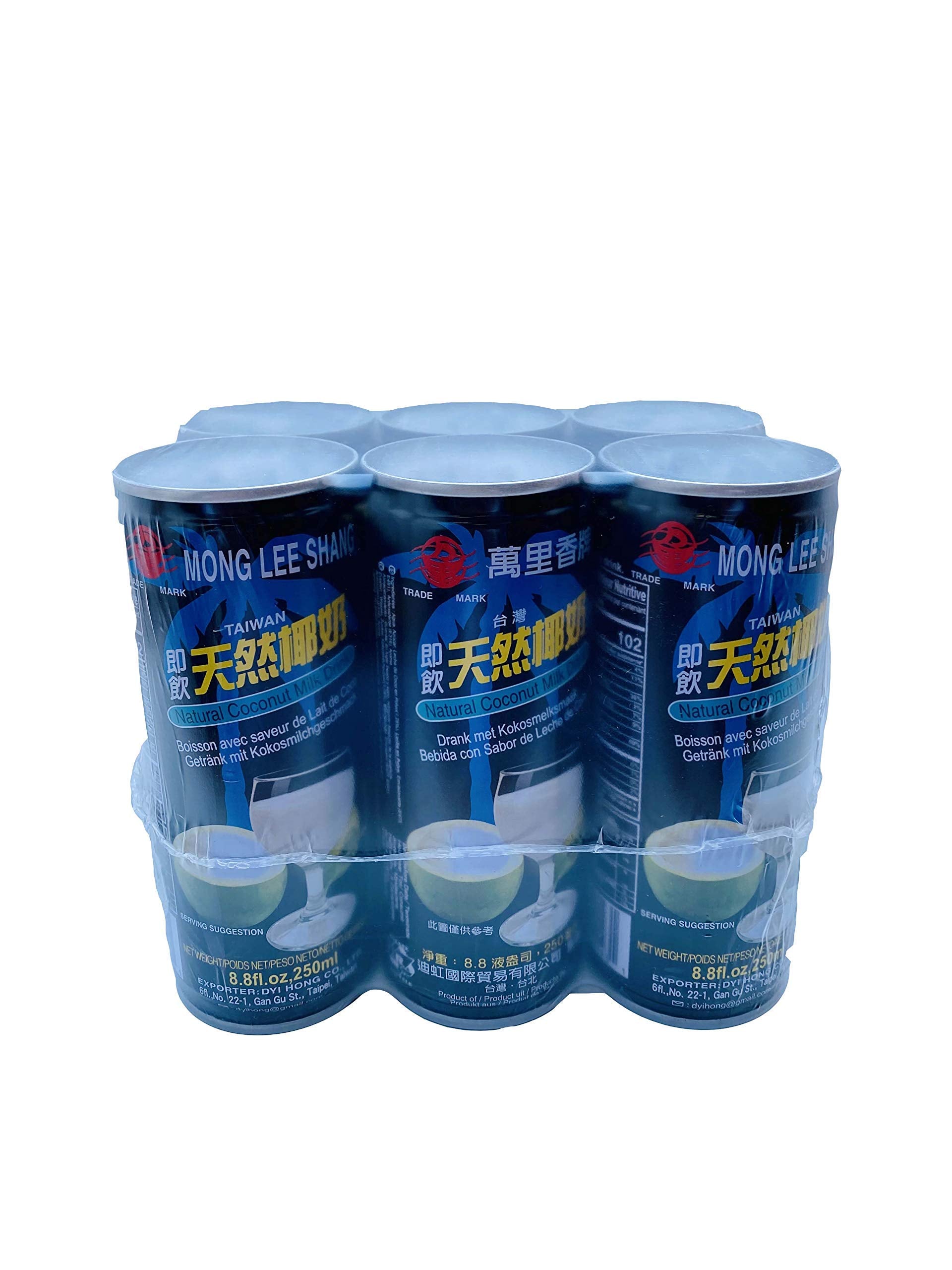 Mong Lee Shang Coconut Milk Drink, Delectable Coconut Milk ??????? - 8.8fl oz [Pack of 6]
