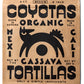 Coyotas Organic Cassava Tortillas - Medium - 8CT