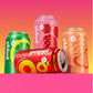 Poppi Sparkling Prebiotic Soda with Apple Cider Vinegar, Variety Pack, 12 Fl Oz, Pack of 12