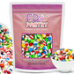 Fruit Crunch Tropical - Freeze Dried Candy, 10 Oz - Exotic Fruit Flavors, Large Pouch - Ideal Gift Snack Treat