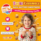 Zolli Caramelz Sugar-Free Candy - Creamy  Chewy  Dye-Free  Keto & Diabetic-Friendly Healthy Candy  Dentist-Approved  for Kids (Caramel Green Apple  3 oz)