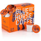 Blue Horse Kona Coffee Original Coffee Pods, Medium Roast, 24ct, Compatible with K Cups 2.0, 100% Arabica Beans