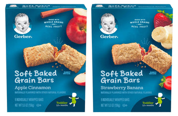 Gerber Soft Baked Grain Bars (5.5 Ounce (Pack Of 2), Variety Pack)