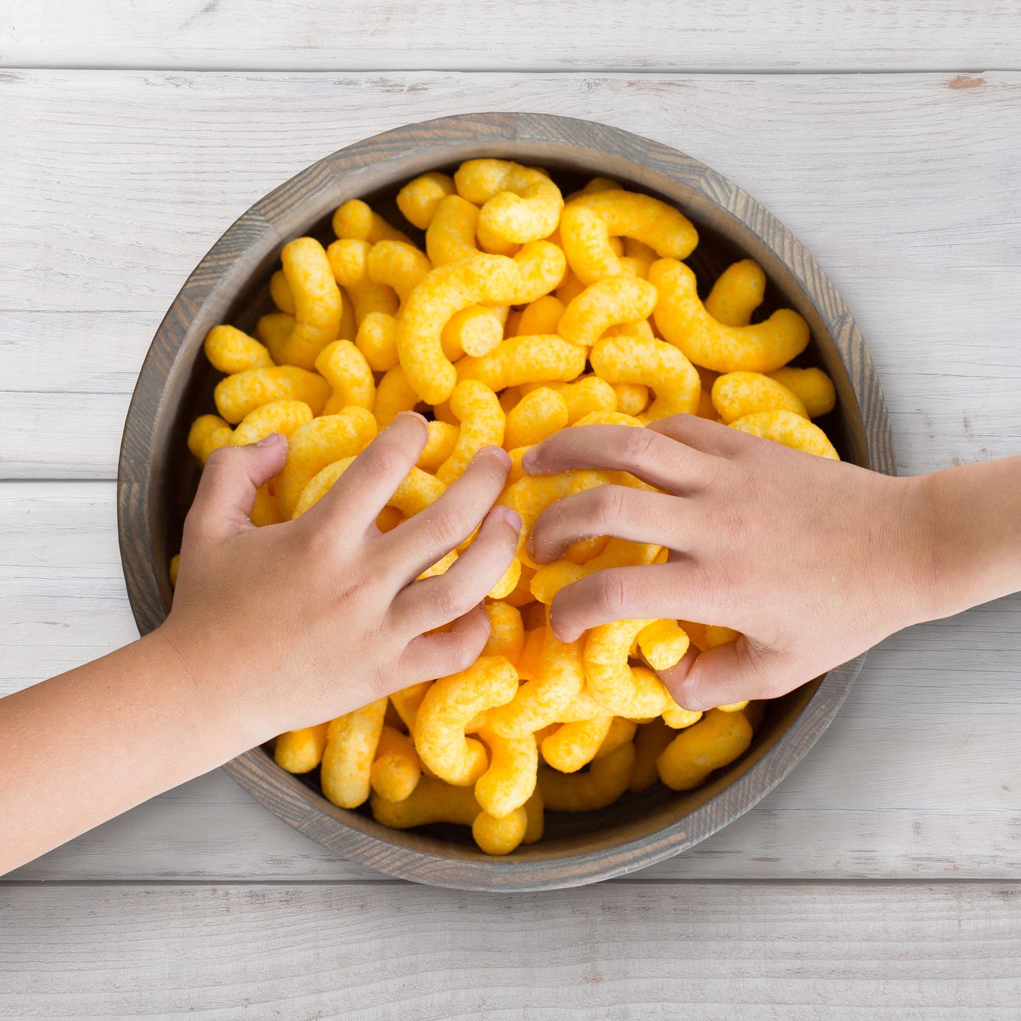 Annies Organic Cheddar Cheesy Smiles, Baked Corn Puffs, Gluten Free, 4 oz