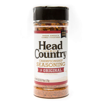 Head Country Bar-B-Q Championship Seasoning, Original Gluten Free All-Purpose Barbecue Seasoning Bold & Herbal Dry Spice Rub To 