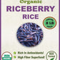 Organic Riceberry Rice Value Pack - Purple Thai Black Jasmine Rice - USDA Certified - Premium Freshness - Small Lot Harvest Dire
