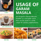 Jiva Organics Organic Garam Masala Powder 1 Pound Bulk Jar - Non-Gmo, Salt Free, Premium Indian Spice Blend