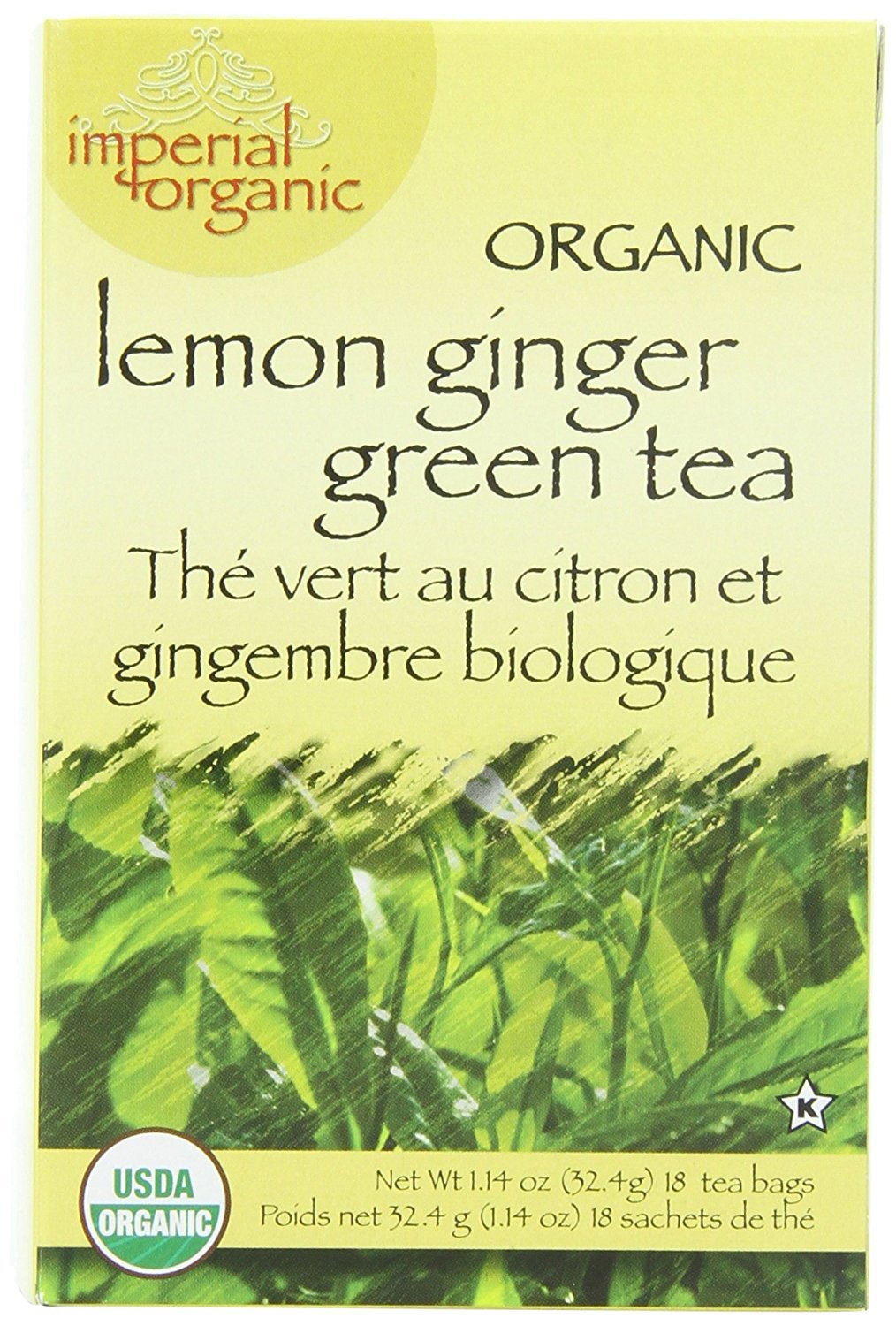 Uncle Lee S Tea Tea Og2 Imp Lemon Ginger 18 Bag