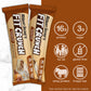 Fitcrunch Snack Size Protein Bars, Designed By Robert Irvine, 6-Layer Baked Bar, 3G Of Sugar & Soft Cake Core (9 Bars, Cinnamon