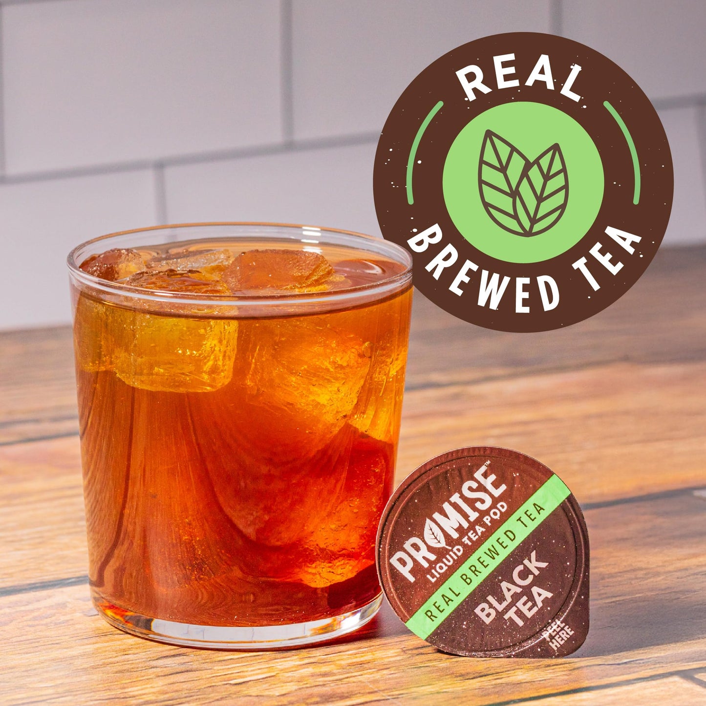 Promise Tea Single Serve Liquid Tea Concentrate Pods By Java House, Peel And Pour (Pack Of 12, Black Tea)