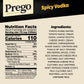 Prego Spicy spirit-inspired flavor Pasta Sauce  23.75 oz Jar (6 Pack)