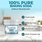 TradeGrade Pure Baking Soda Powder - 1 Gallon Bucket  Sodium Bicarbonate Powder | enhanced Food-Grade for Baking  Bread  Cookies & More | Baking Soda for Cleaning  Natural Cleaner & Deodorizer (1 Gallon)