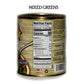 Margaret Holmes Greens Variety Pack - 27 Oz Cans, (Pack of 3) Turnips, Collards, and Mixed Greens