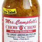 Mrs. Campbell'S All Natural Hot Southern Chow Chow Relish, 16 Oz Glass Jar (Pack Of 2)