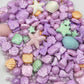 Sentovac Edible Purple Mermaid Pearl Sprinkles | Edible Cake Cupcake Sprinkles 1 Bottle 3.53oz/ 100g | Cookie and Ice Cream Topp