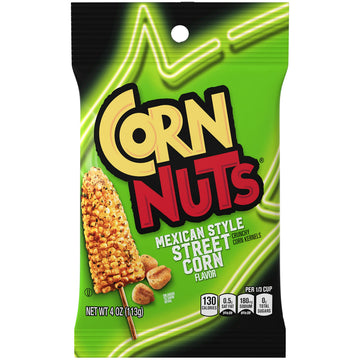 CORN NUTS Mexican Street Corn Crunchy Corn Kernels, 4 OZ (Pack of 1)