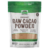 NOW Foods, Organic Raw Cacao Powder, with Polyphenols and Flavonols, Sun-Dried, Intensely Rich Flavor, 12-Ounce (Packaging May V