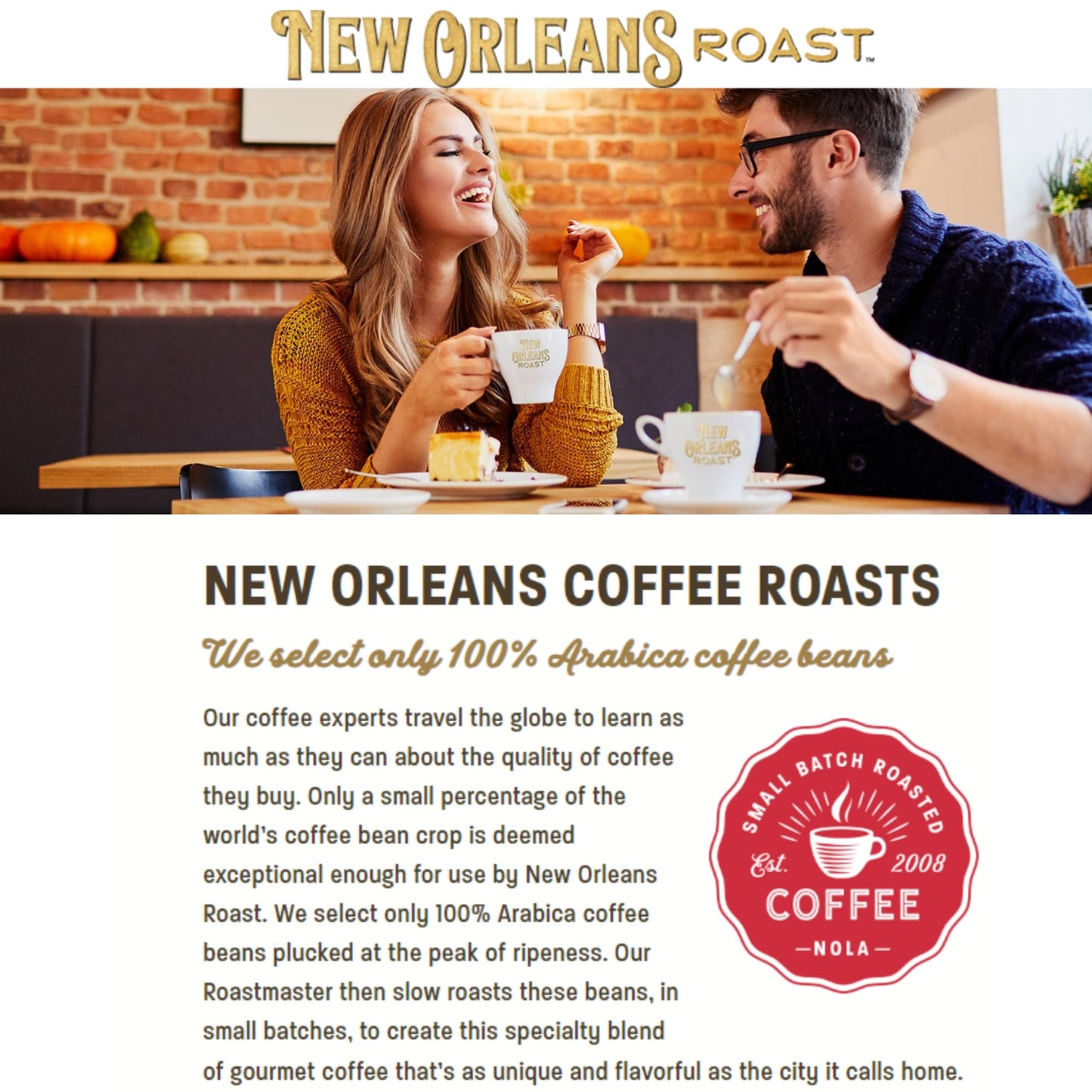 New Orleans Roast - Southern Pecan Ground Coffee, 12 Oz (Pack of 1)