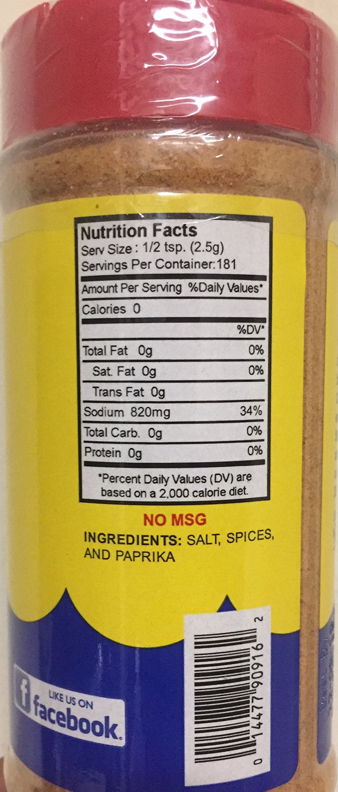 J.O. Crab Seasoning #2 16 Ounce