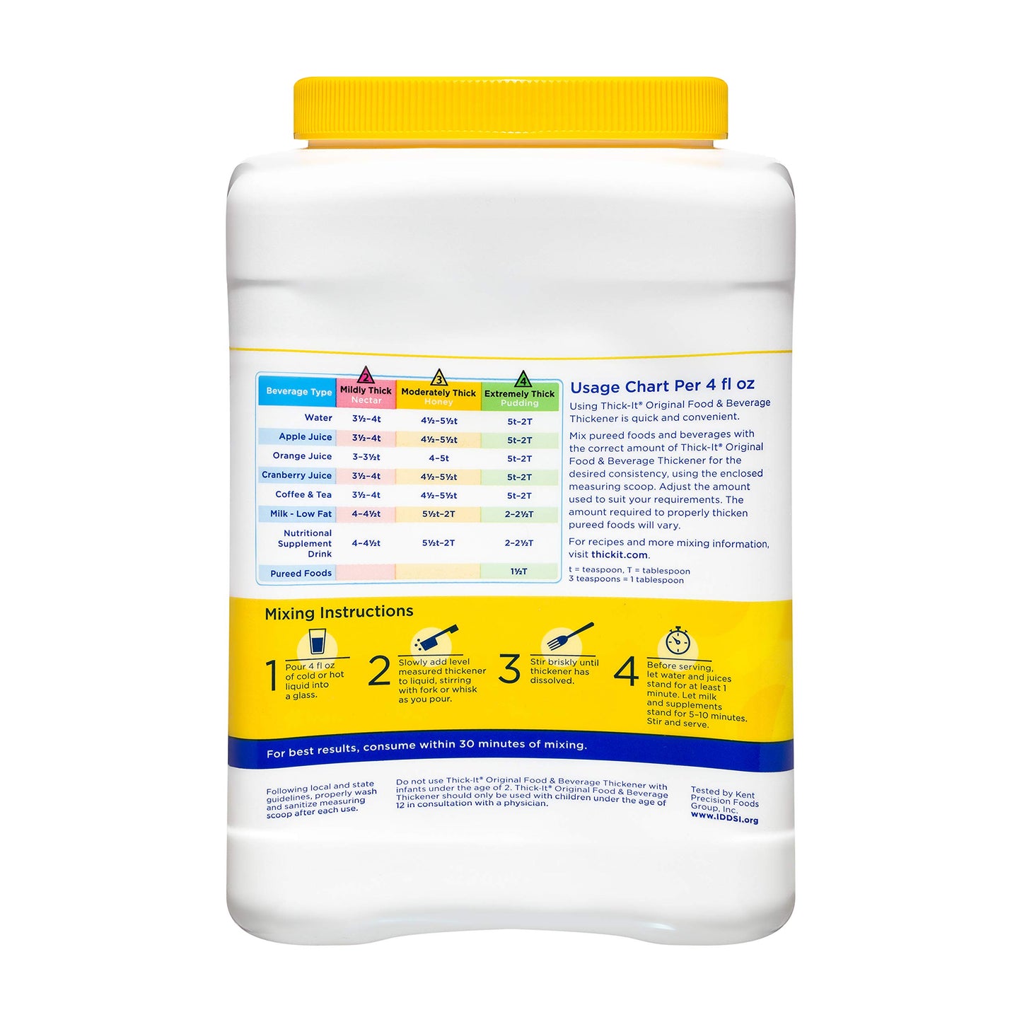 Thick-It Food & Beverage Thickener, 36 Oz Canister, Original, 2 Count