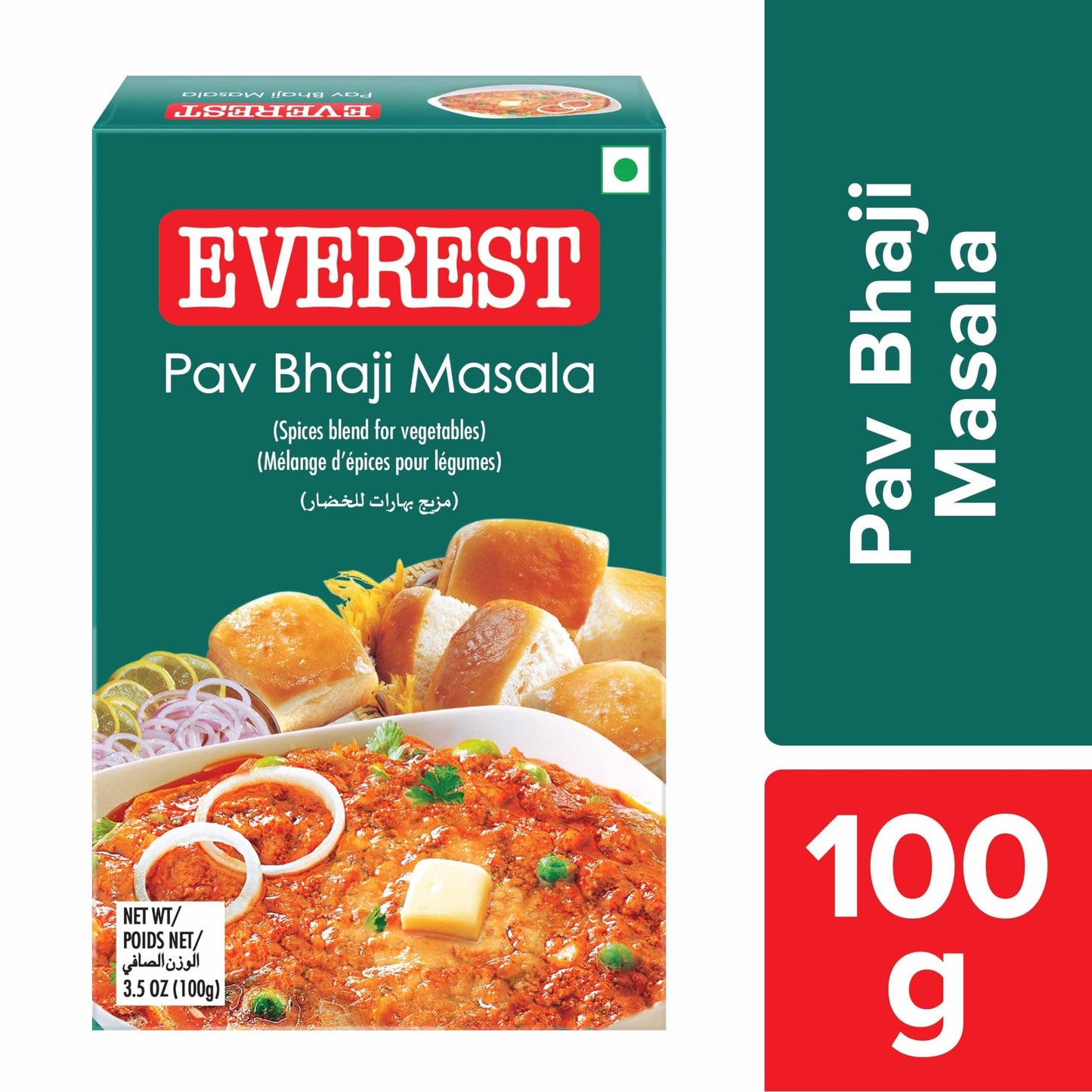 Everest Masala - Pav Bhaji, 100G Carton