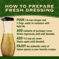 Good Seasons Salad Dressing Kit with 2 Cruets & 4 Italian Dressing Mixes, 0.7 Ounce Each, Pack of 4