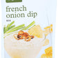 Simply Organic French Onion Dip, Certified Organic, Gluten-Free | 1.1 oz | Pack of 2