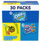 Nabisco Cookies & Candy Variety Pack, SOUR PATCH KIDS Candy, OREO Mini Cookies, and Mini CHIPS AHOY! Cookies, 30 Snack Packs