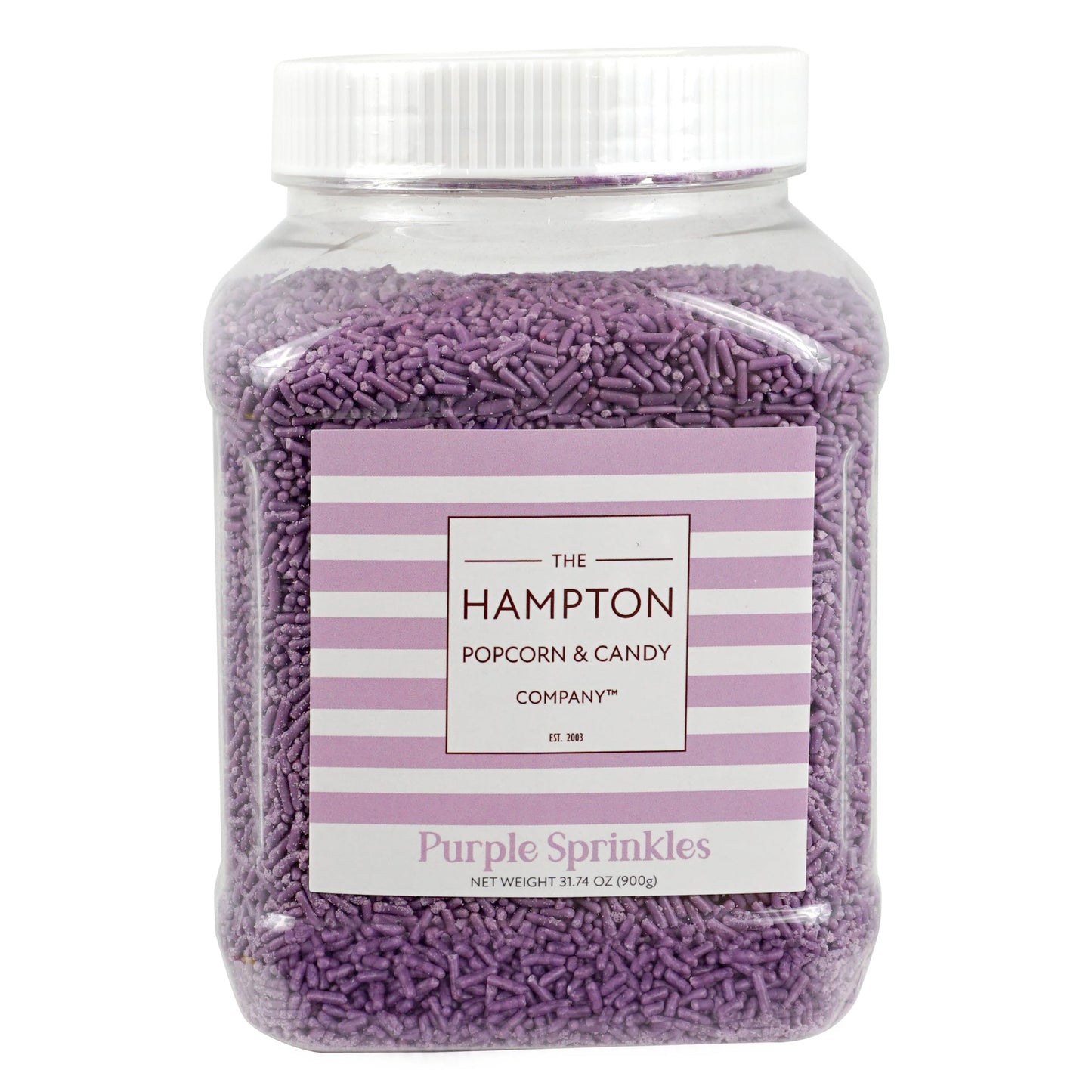 Purple Sprinkles Jimmies 1.98 Pounds Container, Sprinkles For Cake Decorating, Cake Sprinkles, Sprinkles For Baking, Ice Cream &