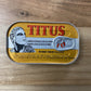 Hot Titus | Spiced Sardines in Vegetable Oil | Pack of 10
