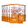 Folgers Buttery Caramel Flavored Instant Latte, 4 Single Serve Packets (Pack of 8)