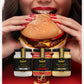 La Rustichella - Truffle Dip Sauces Set - Black Truffle Sauces: Ketchup 3.5 Oz/100Gr, Mayonnaise 3.2 Oz/ 90Gr, Sweet Honey Musta