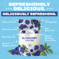 HTeaO Iced Tea Sachets - Blueberry Green Tea Mix for Instant Ice Tea - 8 Gallons Per Package - Real Texas-Style Flavored Iced Te