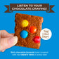 Brownie Brittle Sheila G'S M&M Sweet Chocolate Crispy Snack-Rich Brownie Taste With A Cookie Crunch- 4 Oz Bag,(Pack Of 6)