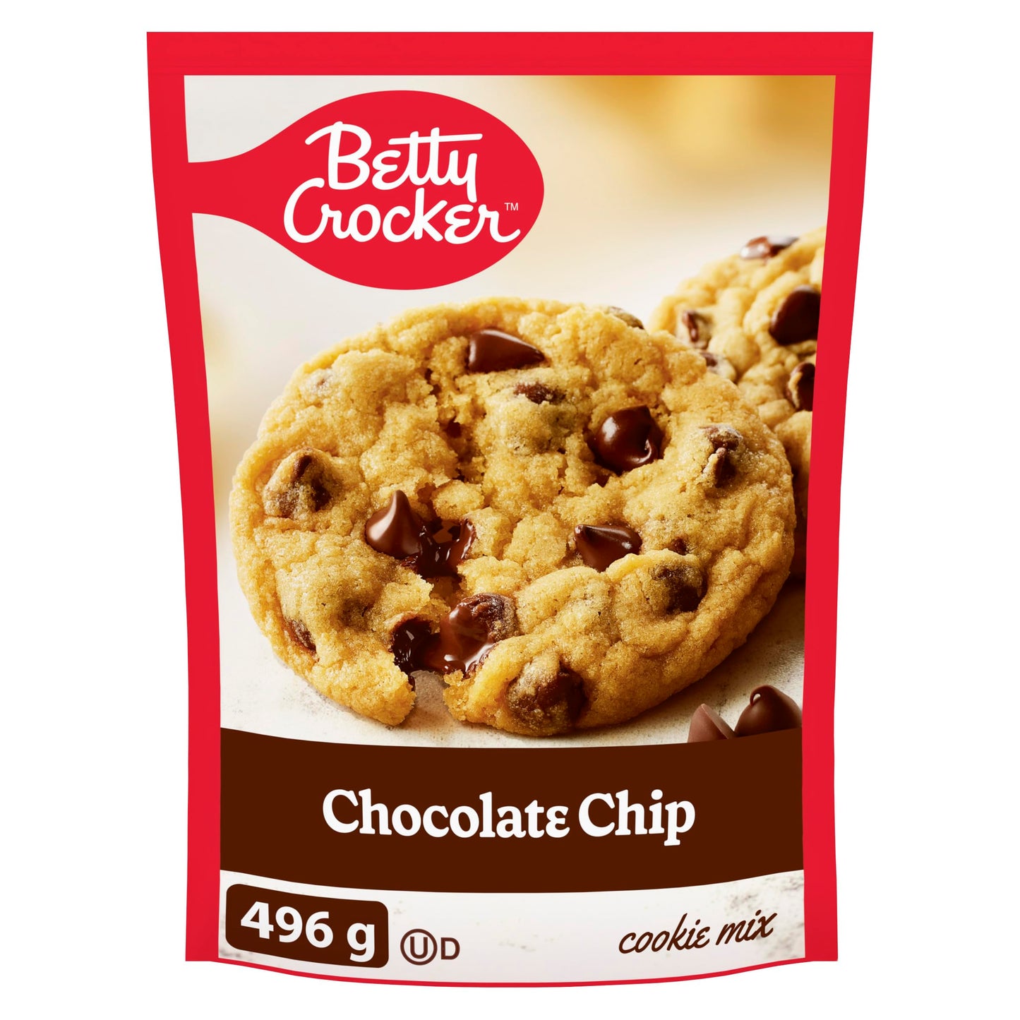 Betty Crocker Chocolate Chip Cookie Mix, 496G/17 Oz. Box (Imported From Canada)