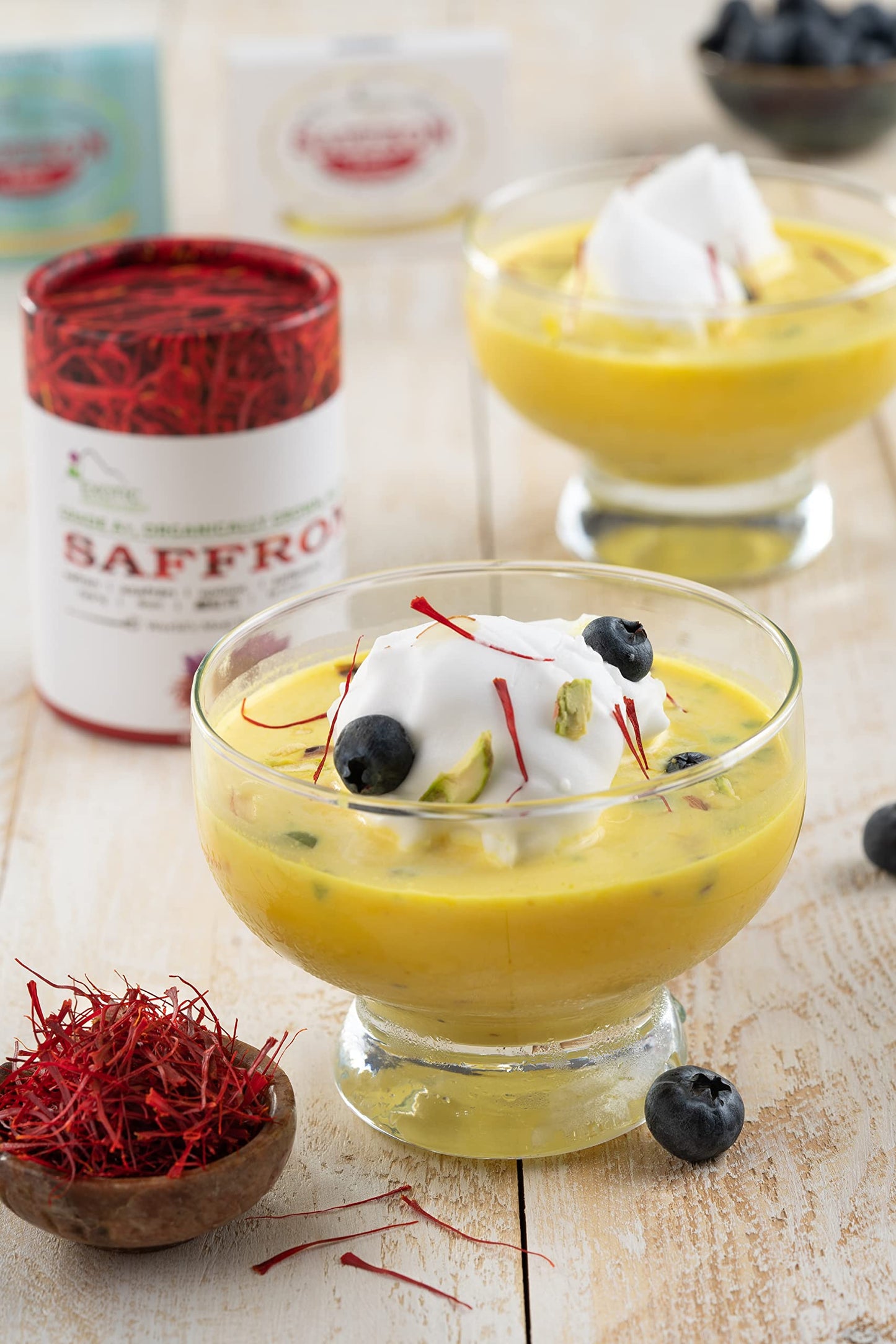 EXOTIC BioNaturals Saffron Spice | Super Negin Grade A+ | Non-GMO | 28 Grams (1 oz)