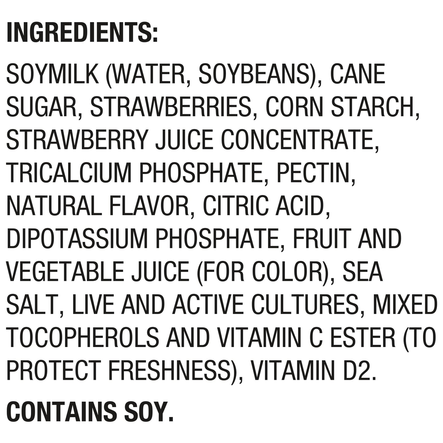 Silk Soy Milk Dairy-Free Yogurt Alternative, Strawberry, Gluten-Free, Vegan, Non-GMO Project Verified, 5.3 oz.